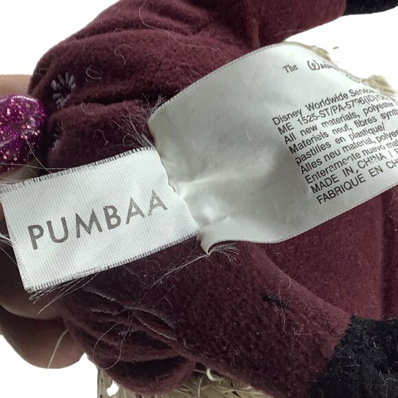 Disney Broadway Musical The Lion King PUMBAA Plush Stuffed Animal Toy 6" - Picture 7 of 9